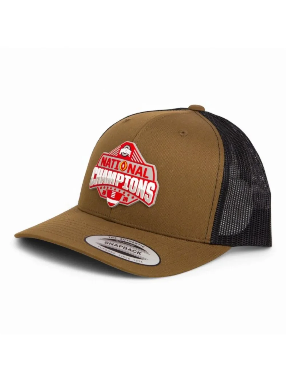 Ohio State Buckeyes 2024 CFP National Champions YP Classic Snapback Trucker Hat